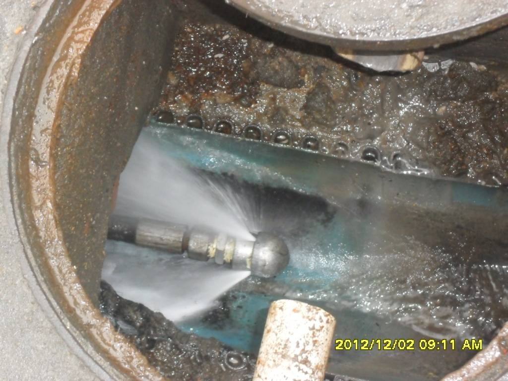 隆阳污水管道高压清洗