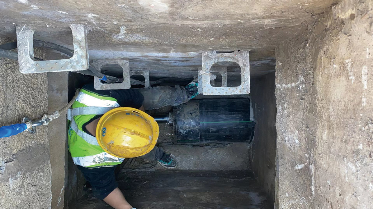 隆阳HDPE短管内衬法